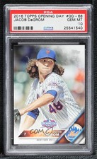 2016 Topps Opening Day Jacob deGrom #OD-68 PSA 10 GEM MT p7m