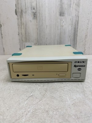 Sony Spressa CRX100E/X External CD-RW Drive For Vintage Mac & PC Pre-Owned Works