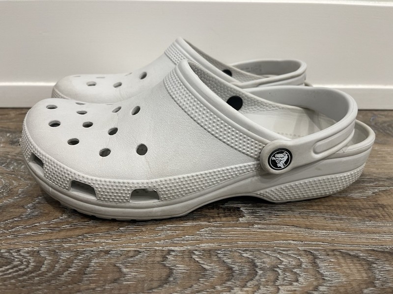 Men’s (size 9) / Women’s (size 11) Grey Crocs