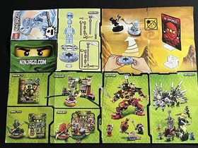 LEGO NINJAGO NRG Zane #9590 Set with Instructions