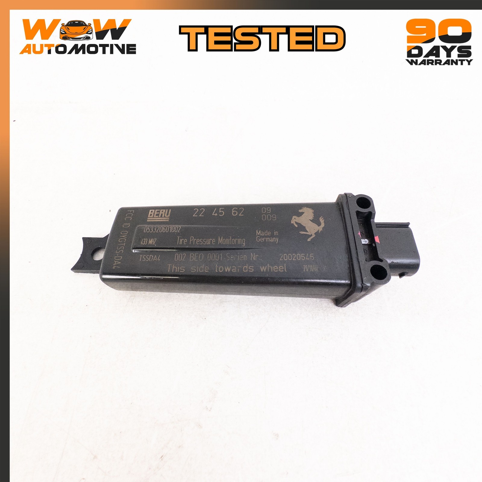 Maserati GranTurismo 2008-2010 REAR+RIGHT Tpms sensor