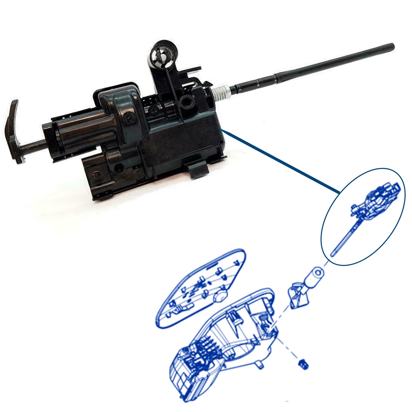 Servomoteur de trappe à carburant pour vos trajets en Clio