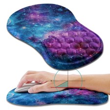 Ergonomic Mouse Pad Wrist Support, Wrist Rest Mousepad for Carpal Tunnel Pain...