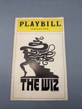 Playbill The Wiz Majestic Theatre 1974 Musical Theater Memorabilia