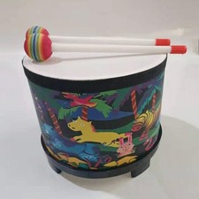 Wooden Floor Drum Educational Rhythm Drum Percussion for Baby Festival Gift