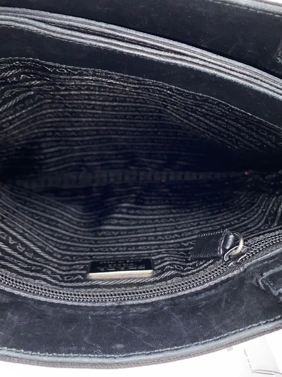 PRADA Tote Bag Black Plain thumbnail 6