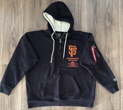 San Francisco Giants  New Era x Alpha Industries Men's Hoodie Sweatshirt Size XL