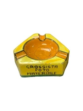1944 Firenze Italy Ceramic Ashtray