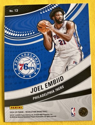 Joel Embiid 2024-25 Panini Revolution NBA VORTEX Card #13 76ERS | eBay