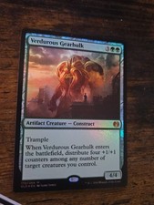 MTG Magic the Gathering FOIL Verdurous Gearhulk (172/291) Kaladesh NM