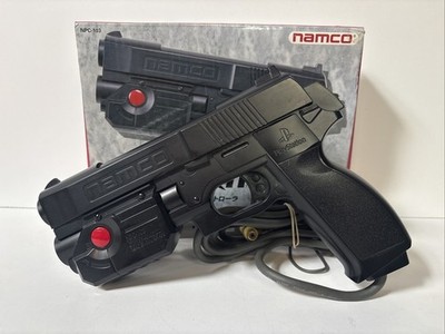GunCon Gun Controller (Namco, NPC-103) w Box, Tested, CRT TVs Only
