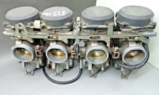 KAWASAKI ZXR 750 H2 1990 40 mm CARBURATTORS THROTTLE BODY  GENUINE look pictures