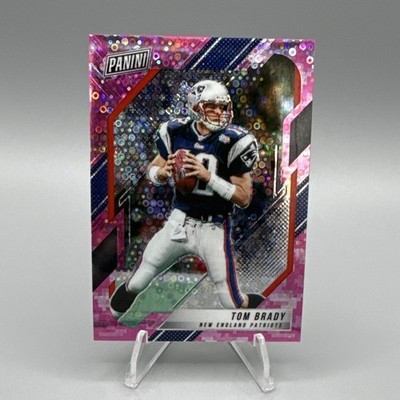Panini 2021 National VIP Gold Pack Tom Brady #70 Patriots Pink Prizm /50