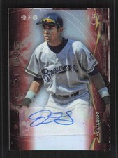 Jacob Gatewood 2014 Bowman Sterling Prospect Orange #/75 Auto #BSPA-JAG