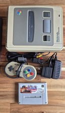 Japanese Super Famicom Console SHVC-001 Nintendo Tested SNES UK PSU and Game.