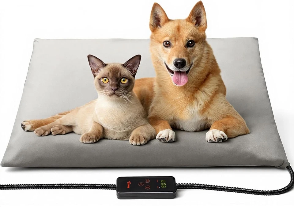 Indoor Heated Mat for Dogs/Cats - Waterproof, Chew Resistant - Image 3 of 4