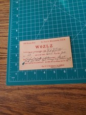 Vintage Ham Amateur Radio Card Postcard 1948 St Paul Minnesota W0ZLZ