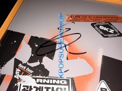 Stray Kids 1st Album Repackage In Life Hyunjin Autographed Signed