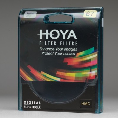 Hoya Digital HMC ND8 Filter, Graufilter 3 Stops, 67 mm
