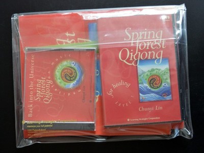 Spring Forest Qigong for Healing Level 2 Chunyi Lin Full Set Manual/DVD/2CD NEW