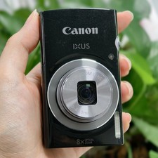 Canon PowerShot ELPH 135/ IXUS 145/ IXY120 Digital Camera 16MP 8x Zoom - Black