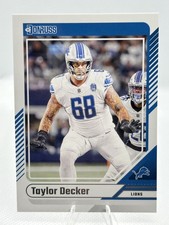 Taylor Decker 2024 Panini Donruss #281 Detroit Lions