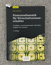 Peter Albrecht Finanzmathematik für Wirtscha...