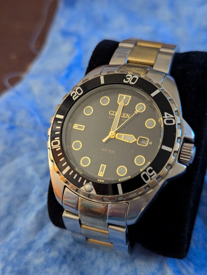 Citizen Men's Eco-Drive Dive Watch Men's Working Free Shipping - image 4 of 4