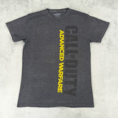 Call of Duty Advanced Warfare T Shirt Video Game Gray Short Sleeve Men Small