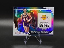 2019-20 Certified Raise the Banner #9 Jerry West! Lakers