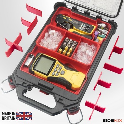 Elektriker Packout Setup Einsatz für Klein RJ45 Crimper & Scout Pro 3 Tester