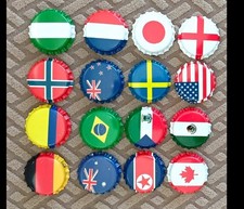 Kronkorken Sammlung Komplette Serie 16 St&uuml;ck Frauen WM 2011