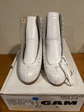 Gam Figure Skating Ice Skate Boot G0070 New Old Stock Size 4.5B
