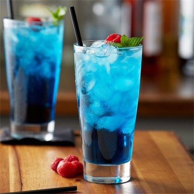 Monin Premium Blue Raspberry Flavoring Syrup 1 Liter 544SYPFR195F