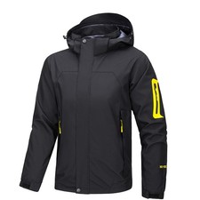 Herren Softshell Jacke Wasserdicht Windjacke Outdoor Windbreaker Freizeitjacke