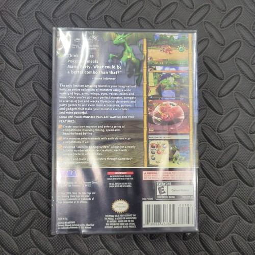 Amazing Island Nintendo GameCube Video Game Sega Rated E BRAND NEW - Picture 3 of 3