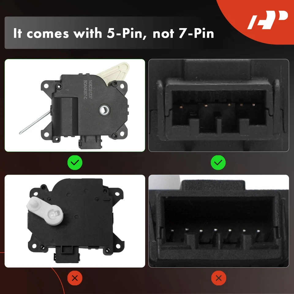 Actuador de puerta de mezcla para Honda Accord 1998-2002 Odyssey 1999 2000 2001 Acura MDX Foto 2 de 4