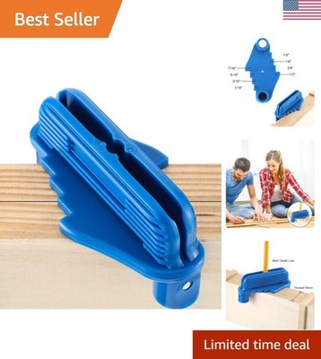 Magnetic Center Finder Tool - Precision Woodworking Scriber with Pencil Holder