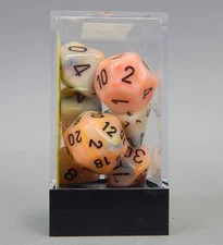 Chessex Polyhedral game dice set OOP Circus Festive 27442