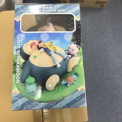 G.E.M. Pokemon Series SLEEP WITH KABIGON Snorlax & Good Night 