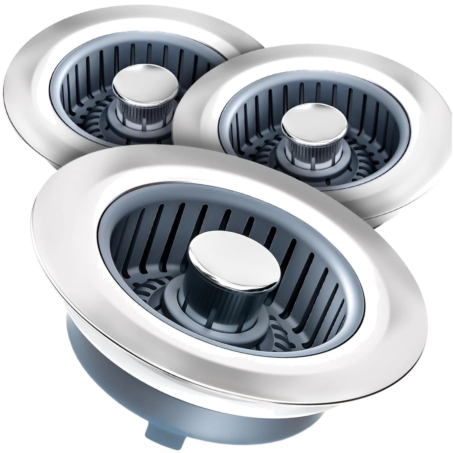 3-in-1 Stainless Steel Sink Strainer Set
Opens in a new window or tab