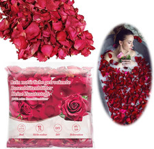 100G Bl&uuml;tenkonfetti - 100% Echte Getrocknete Rosenbl&auml;tter, Biologisch Abbaubare