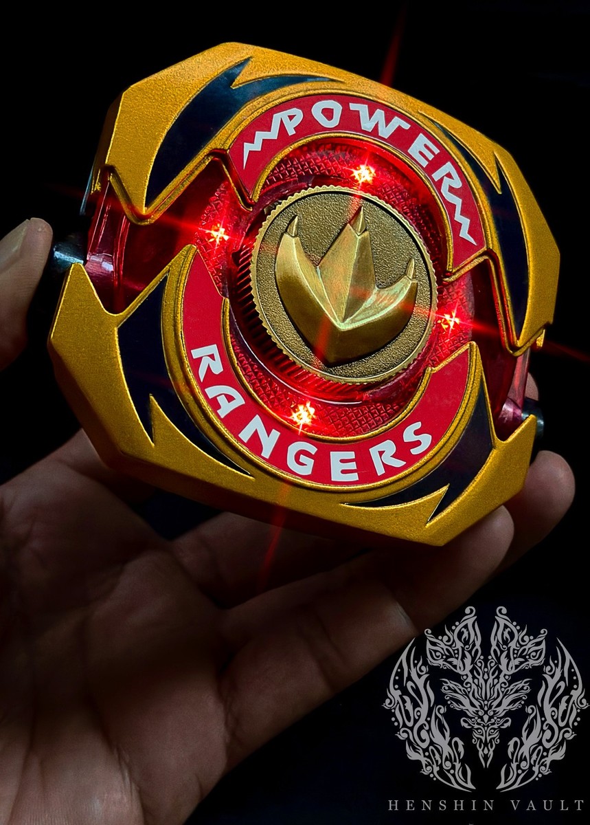 MIghty morphin Power Rangers Dragonzord metal power coin for 1993