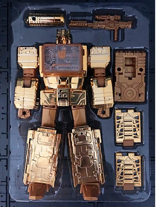 Transformers Golden Lagoon Soundwave Action Figure Robot Takara Tomy Authentic - Image 4 of 4