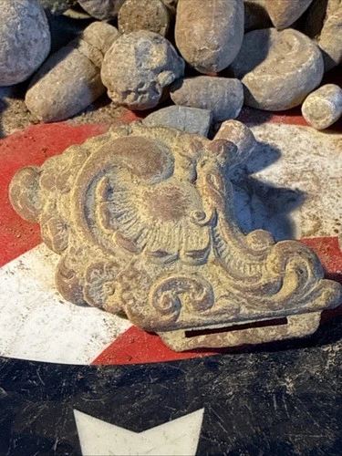 Dug Civil War 💥 🇺🇸 💣 Early Sash Buckle Scallop Design Nice