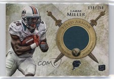 2012 Topps Valor Field Armor Patch /150 Lamar Miller #FAP-LM Patch 0zm3