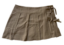 Sincerely Jules Women's Beige Mini Skirt M