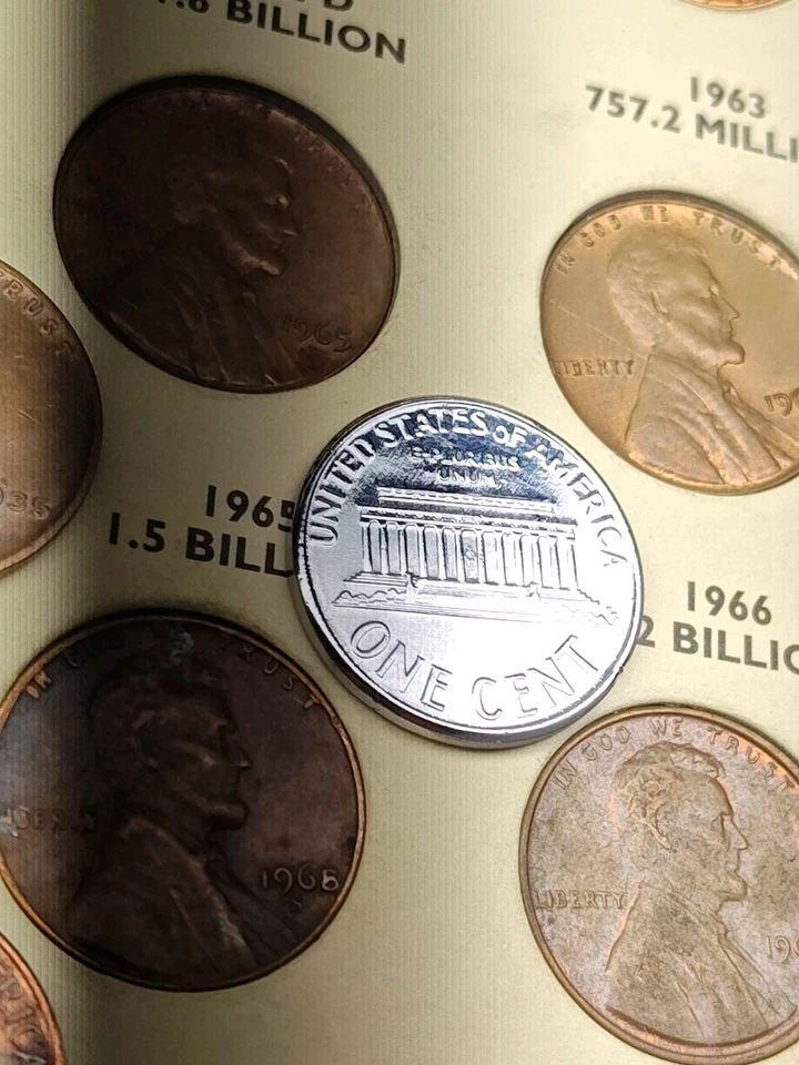 Rare Error 1999 Penny Non Magnetic  - Image 3 of 4