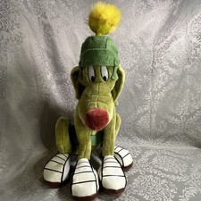 Vintage LOONEY TUNES Marvin Martian K-9 Plush 18  Tall Toy Ace, 1997 