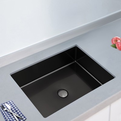 Bathroom Sink Single Bowl Undermount Bathroom Wash Sink Rectangular Sink 23L